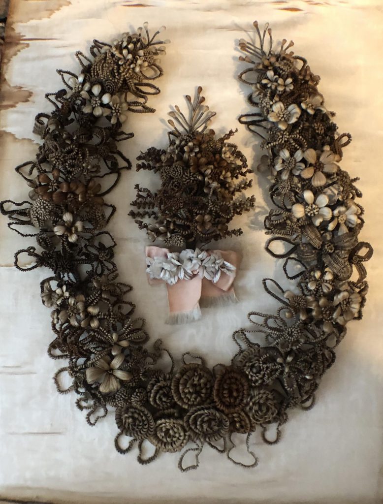 Victorian Hair Wreath